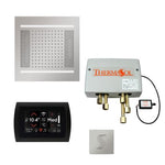 SignaTouch 5, Digital Shower Valve, HydroVive 14", SteamVection, Steam Shower Package, Square, ThermaSol, TWPH14SS