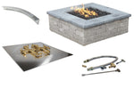 Tessa Rai, Square complete Firetable, CSA Pan kit, Travertine and More