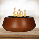 Outdoor Fire Bowl, Belize Series, Archpot, Round, 30"X12", FGBELRD30X12-FB