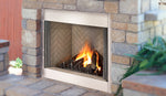 Natural Gas Fireplace, White Stacked Refractory Panels, Electronic, 36", Superior, VRE4336ZEN