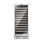 24" Wine Cooler 55" Tall Wine Refrigerator, 127 Bottles Storage, Empava, WC05S