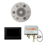 Digital Shower Vavle, Hydrovive Light & Sound Rainhead, Shower Package with 7" ThermaTouch Round, ThermaSol, WSP7R