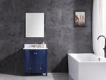 Blue Bathroom Vanity Without Mirror, 36", Legion Furniture, WT9309-36-B-PVC