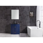 PVC Blue Bathroom Vanity, 30", Legion Furniture, WTM8130-30-B-PVC
