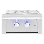 Alturi Built-In Power Burner W/LED Illumination, 60,000 BTU, Stainless Steel, Summerset Grills, ALTPB2-NG