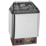 6.0kW Sauna Heater - Built-In Control, Designer B Series, 240V/1PH, Amerec DSNR 60B
