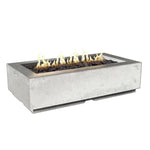 Louvre Rectangle Fire Pit, 56¼”w x 30¼”d x 15¼”h, American Fyre Designs