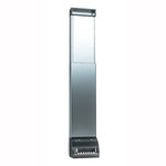 66.5" - 90.5", In-Wall Sauna Temp & Steam Equalizer, Stainless Steel, Adjustable Height, Saunum, AirSolo Wall