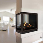 Tahoe Clean-Face Direct-Vent Premium See-Through Fireplace, 36", White Mountain Hearth, DVCP36PP30N