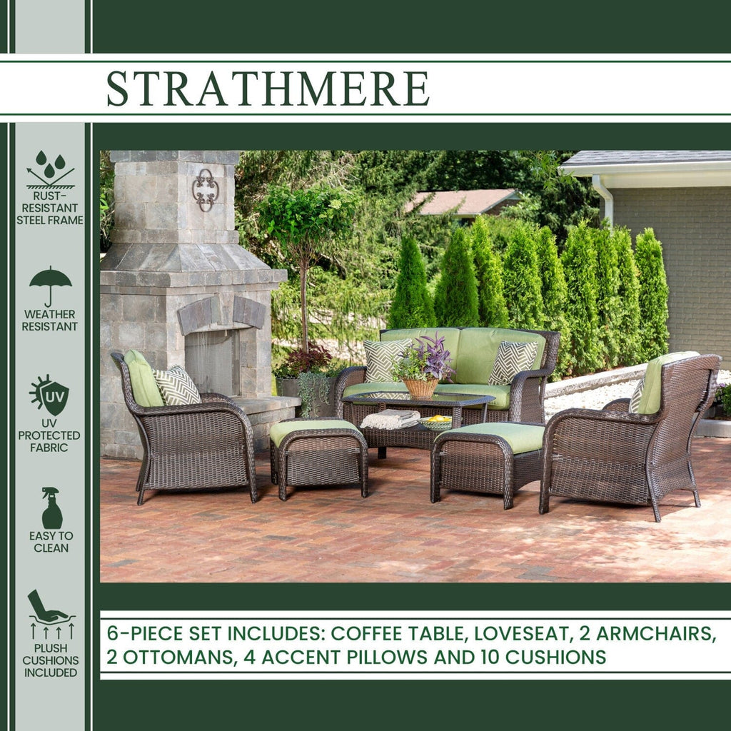 Cushion Set for Strathmere Outdoor Recliners - Hanover Home