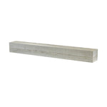 Washed Cedar Non-Combustible Mantel Shelf, Gray, 60" 72", Osburn, AC02780
