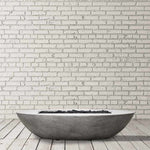 Ovale Concrete Gas Fire Pit Bowl + Free Cover ✓ [Prism Hardscapes] PH-707 - 45x79-Inch
