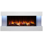 36" Format Electric Wall Mount Fireplace, 5,000 BTU, SimpliFire, SF-FORMAT36 (Requires Floating Mantel Kit to complete)