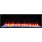43" Scion Clean Face Linear Electric Fireplace, 5,000 BTU, SimpliFire, SF-SC43-BK