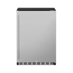 Summerset Outdoor Rated Refrigerator with Locking Door & Towel Bar Handle, Right Hinge, Stainless Steel, 24", 5.3 Cubic Feet, SSRFR-24S