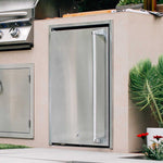 Summerset Stainless Steel Refrigerator Door Liner Left to Right Opening, SSRFR-SL