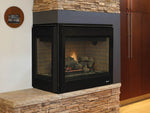 Direct Vent See-Through Fireplace, Natural Gas, 40" , Electronic Ignition, Superior, DRT40STDEN