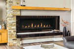 DRL4000 Series Direct Vent Linear Top Electric Natural Gas Fireplace, 48", Superior, DRL4048TEN