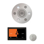 Serenity Light/Sound Rainhead, SteamVection, Wellness Steam Package with 10" ThermaTouch, Round, ThermaSol, WSTP10R