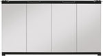 Dimplex 45" Single Pane Bi-Fold Glass Door Kit-BFDOOR45BLKSM