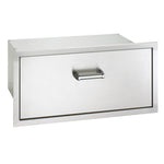Premium Flush Stainless Steel Large Single Access Drawer with Soft Close, 32", Fire Magic, 53830SC