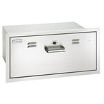 Premium Flush Built-In 110V Electric Stainless Steel Warming Drawer, 30", Fire Magic, 53830-SW