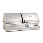 Aurora Charcoal Combo Grill W/ Analog Thermometer, Fire Magic, Natural Gas, Built In, 36",  A830I-7EAN-CB