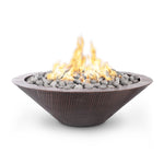 Cazo Copper Narrow Ledge Fire Pit  48- The Outdoor plus - OPT-RHC48