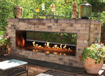 Carol Rose Outdoor See-Through Linear Fireplace OLL48SP12S, 60-Inches - Empire