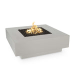 Square Cabo Fire Pit 36" 48" 60" - Stainless Steel -The Outdoor Plus - OPT-CBSQ36SS