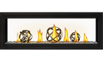 GLASS For Luxuria 50 Single-Sided Linear Gas Fireplace, Napoleon, GGA50-1