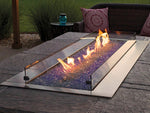 Carol Rose Outdoor Linear Fire Pit OL60TP10, 60-Inches - Empire