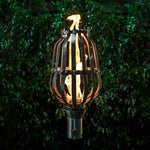 Urn Outdoor Torch - Stainless Steel - Propane/Natural Gas - The Outdoor Plus - OPT-TT10M