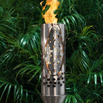 Coral Outdoor Torch - Stainless Steel - Propane/Natural Gas - The Outdoor Plus - OPT-TT17M