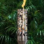 Cubist Outdoor Torch - Stainless Steel - Propane/Natural Gas - The Outdoor Plus - OPT-TT19M