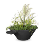 Cazo Powder Coated Planter & Water Bowl 24",30'',36'' - OPT-R24PCPW - The Outdoor Plus
