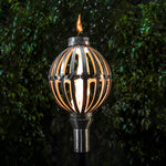 Globe Outdoor Torch - Stainless Steel - Propane/Natural Gas - The Outdoor Plus - OPT-TT2M