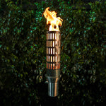 Vent Outdoor Torch - Stainless Steel - Propane/Natural Gas - The Outdoor Plus - OPT-TT4M