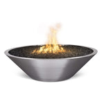 Cazo SS Narrow Ledge Fire Pit 48  - The Outdoor plus - OPT-SS48FP