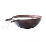 Sedona Water Bowl 27" - Hammered Copper - The Outdoor Plus - OPT-27RCPRWO