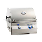 Aurora Grill W/ Analog Thermometer, Cast Stainless Steel, Natural Gas, Built In, 24", Fire Magic, A430I-7EAN