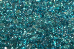 Aqua Marine Tempered Fire Glass Gems, The Outdoor GreatRoom Company, 6.8" x 4.7", CFG-AM