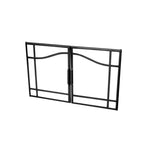 Dimplex 33-Inch Glass Swing Doors-BFSDOOR33BLK