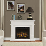 Jean Electric Fireplace Mantel Package with Electric Firebox - GDS28L8-1802W - Dimplex