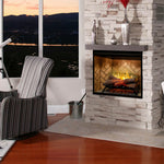 Revillusion 36" Built-In Firebox Electric Fireplace - Glass Pane and Plug Kit included - Dimplex RBF36G