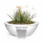 Sedona Planter & Water Bowl 27" - Powder Coated - The Outdoor Plus - OPT-27RPCPW