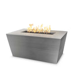 Mesa Fire Pit 48" 60" 72" 84" - Stainless Steel- The Outdoor plus - OPT-SSTT4824