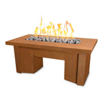 Salinas Fire Table 48" 60" - Corten Steel - The Outdoor Plus - OPT-SALCS48