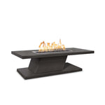 Imperial 15” Tall Fire Pit 60" 72" - Corten Steel - The Outdoor Plus - OPT-IMCS6015