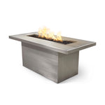 Bella Linear Fire Pit 48" - Stainless Steel - The Outdoor Plus - OPT-BELLSS4830
